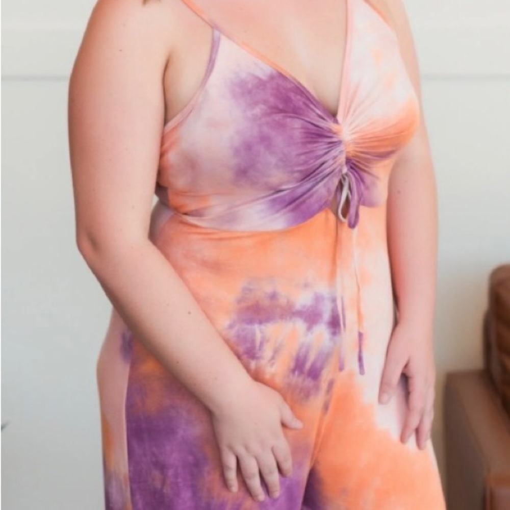 Tie dye jumpsuit